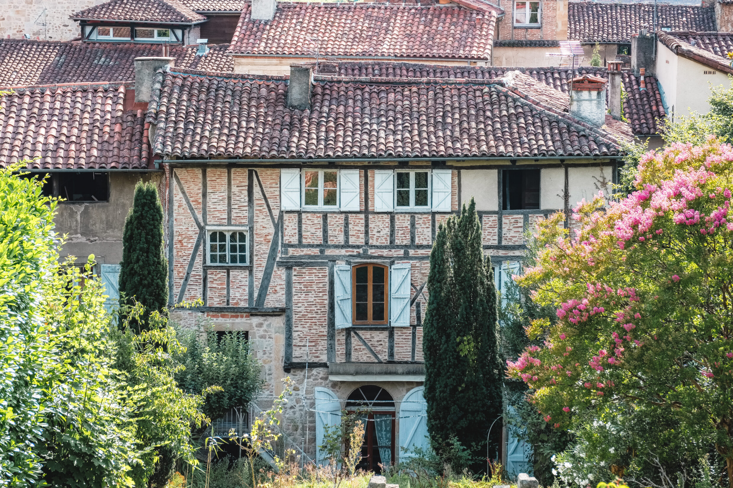 Maison de caractère à Figeac ©Lot Tourisme Teddy Verneuil