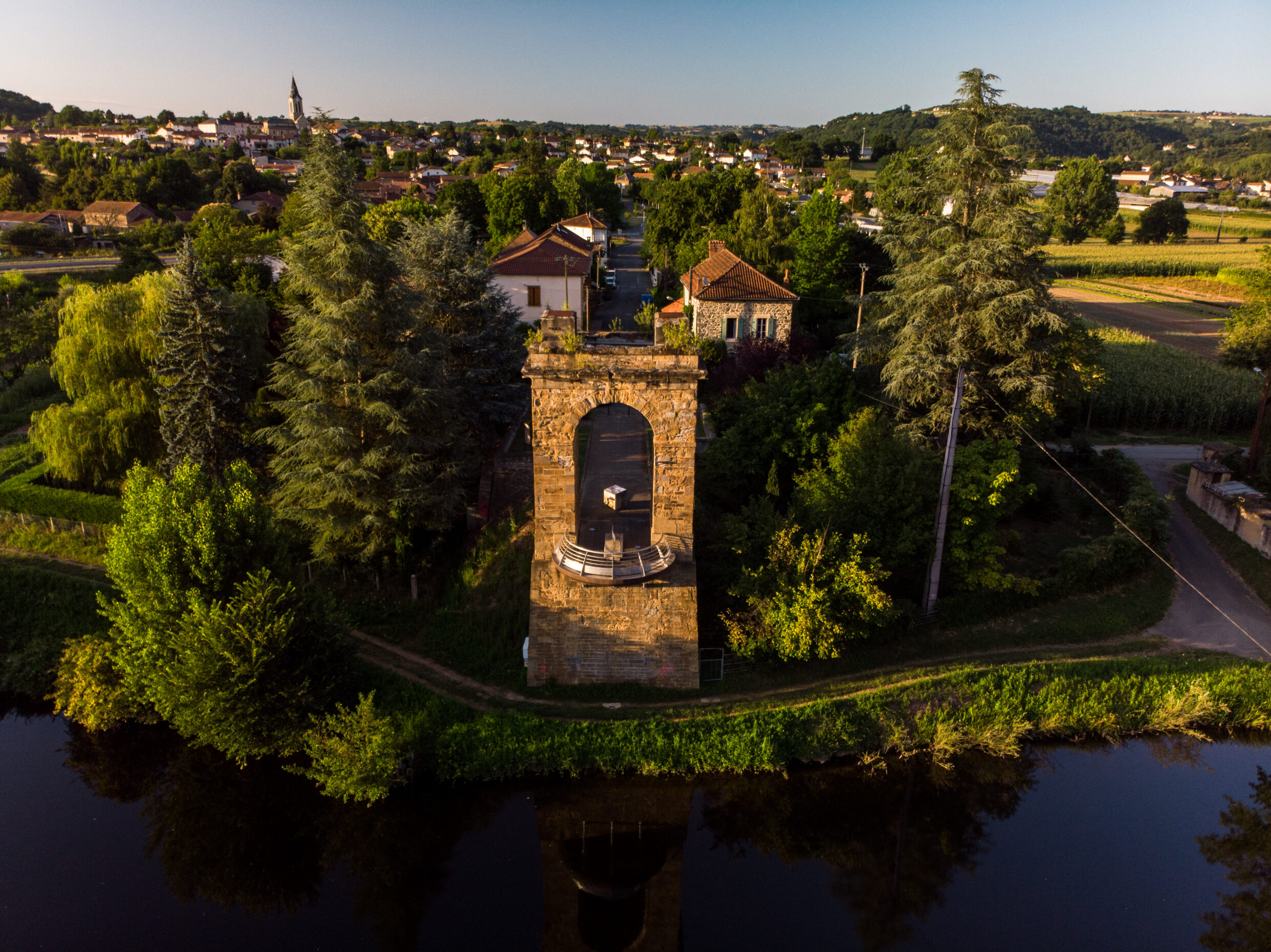 Arche ancien pont de Livinhac le Haut©P. Devernois