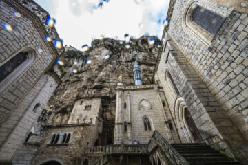 Basilique Saint-Sauveur et crypte St Amadour- Rocamadour ©AFCC