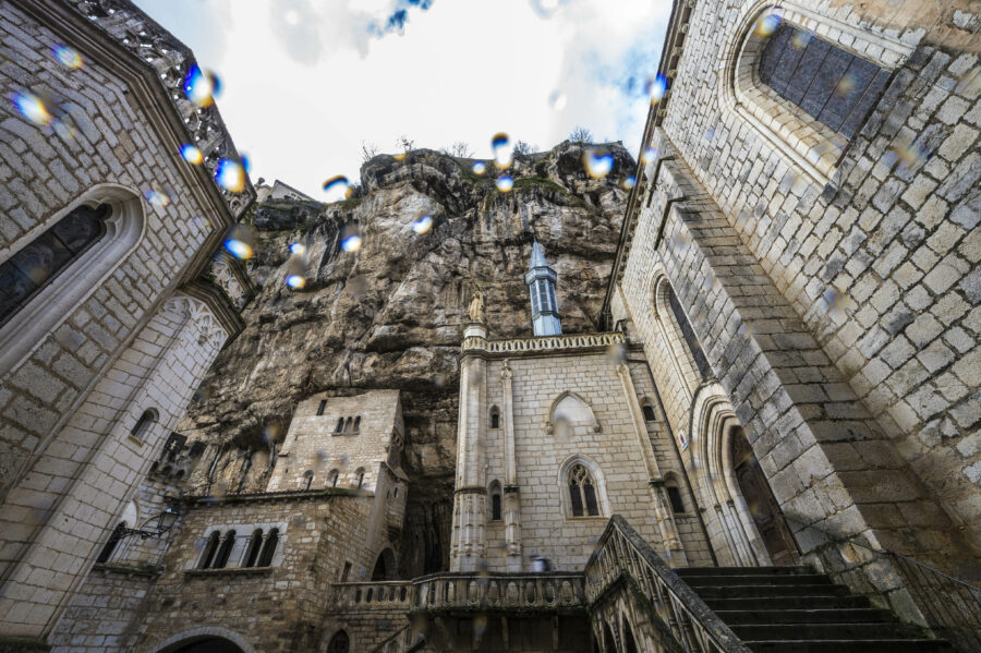 Basilique Saint-Sauveur et crypte St Amadour- Rocamadour ©AFCC