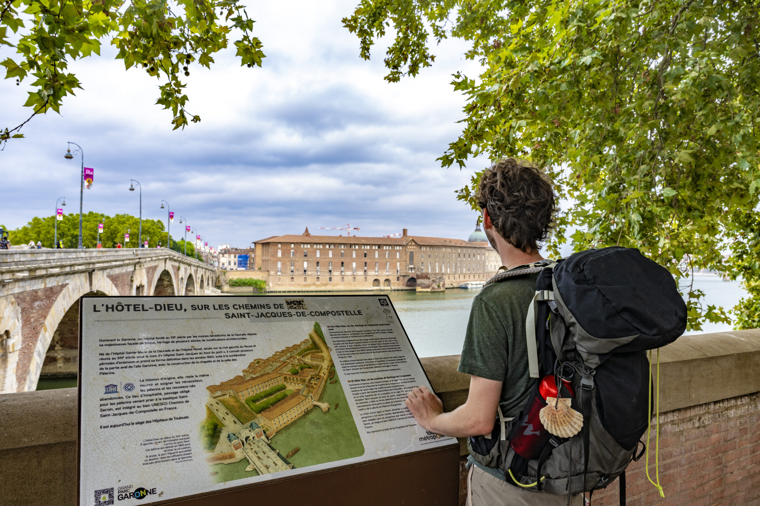 Vue Hôtel Dieu Toulouse ©JJGelbart