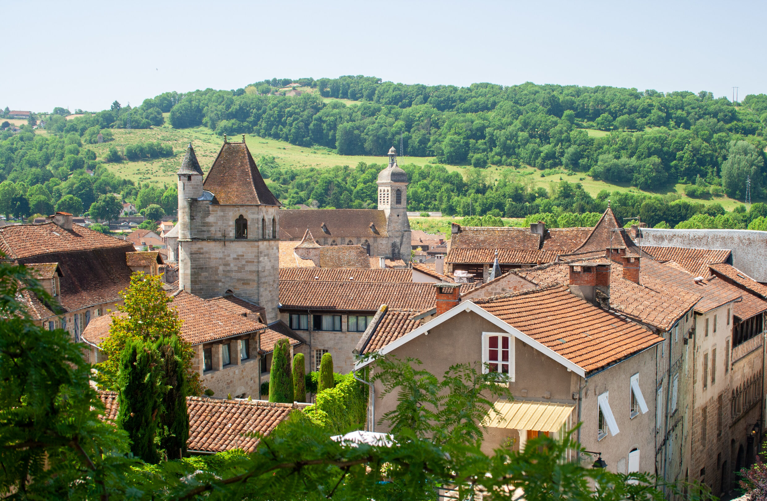 Vue des toits de Figeac ©Lot Tourisme C.Asquier