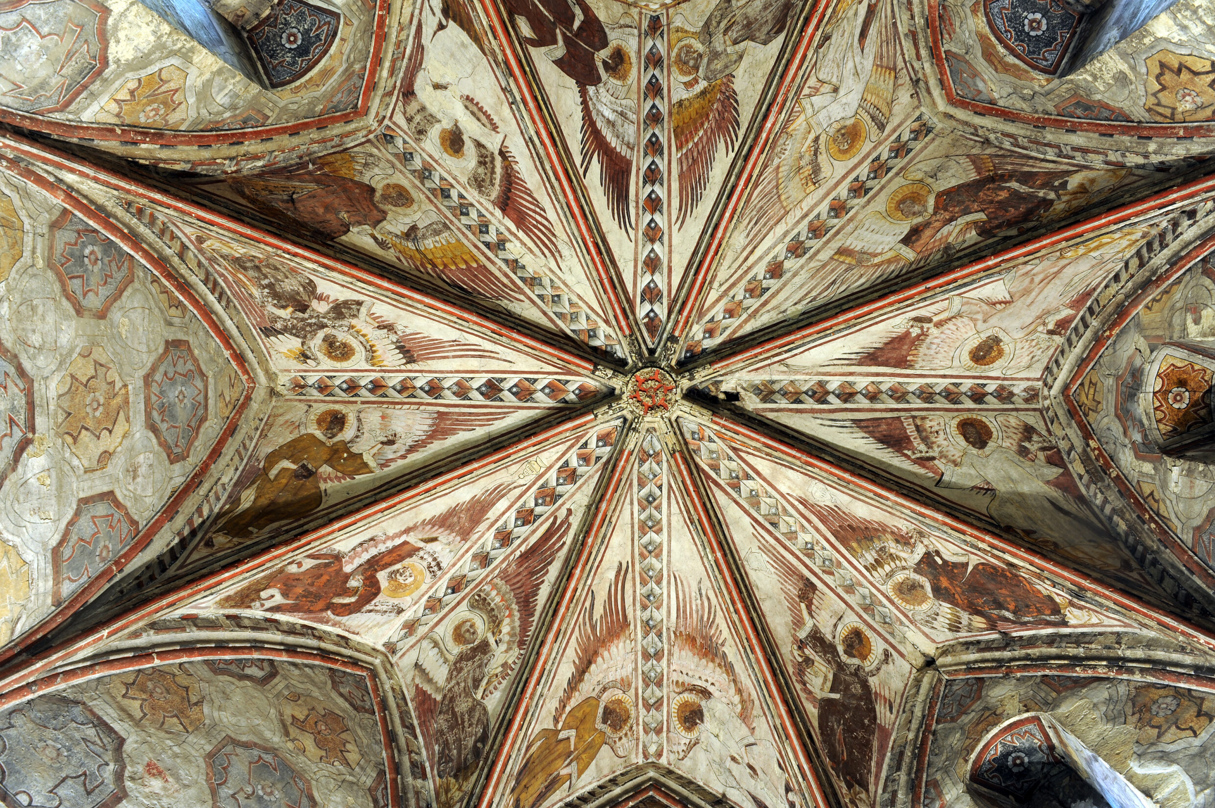 Voûte Collégiale La Romieu©JJ Gebart