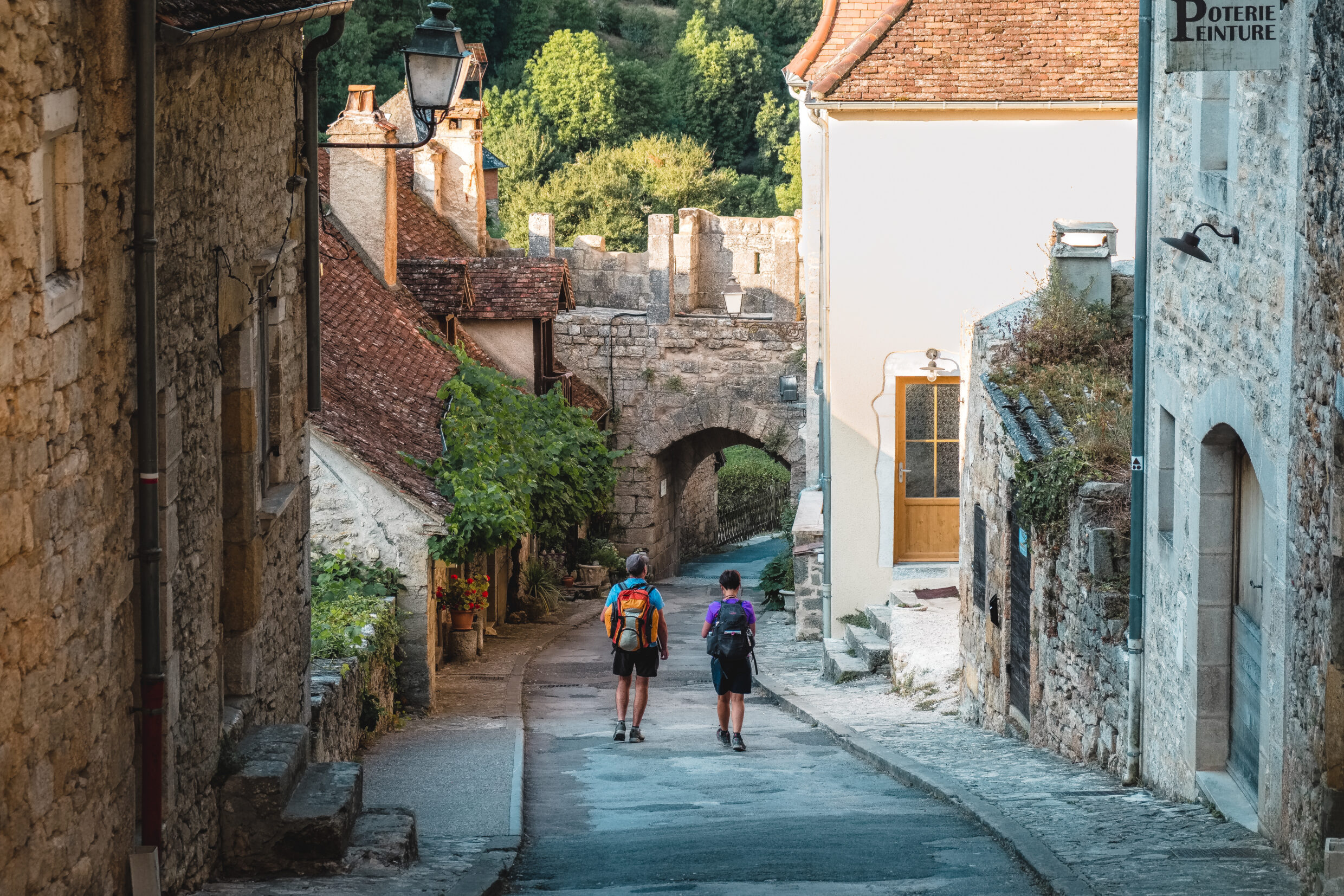 Dans les ruelles de Rocamadour ©Lot Tourisme T. Verneuil