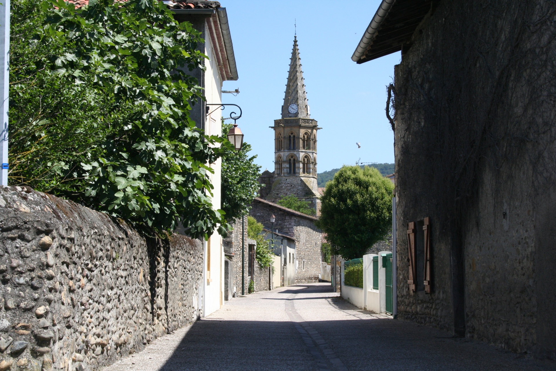 Rue des Potiers - Martres-Tolosane © Vincent Poudampa