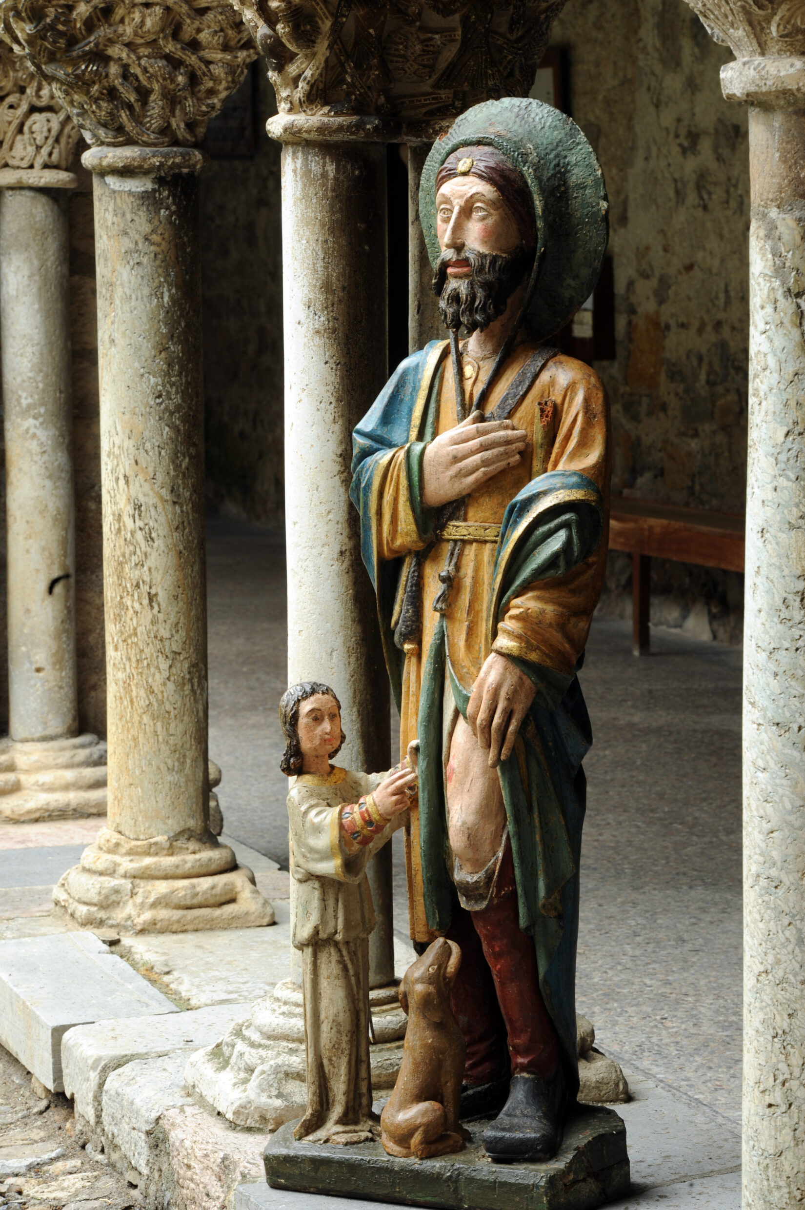 clotre d ela cathedrale de st Lizier