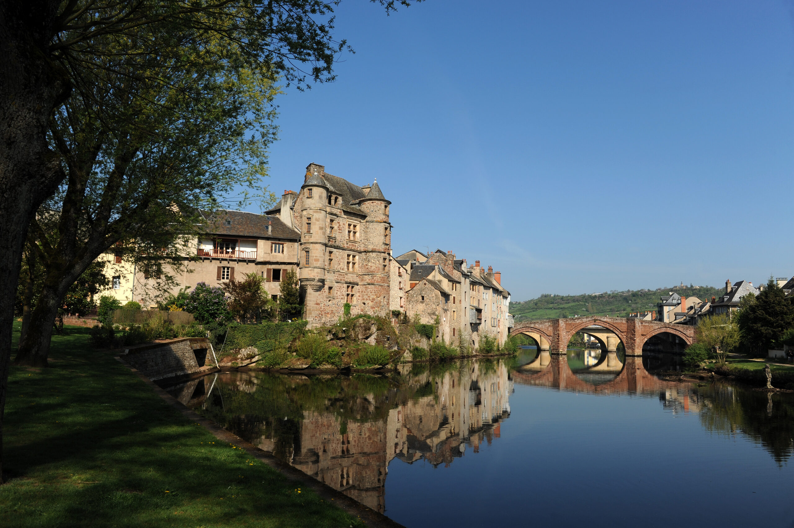 Vue sur Espalion ©JJ Gelbart