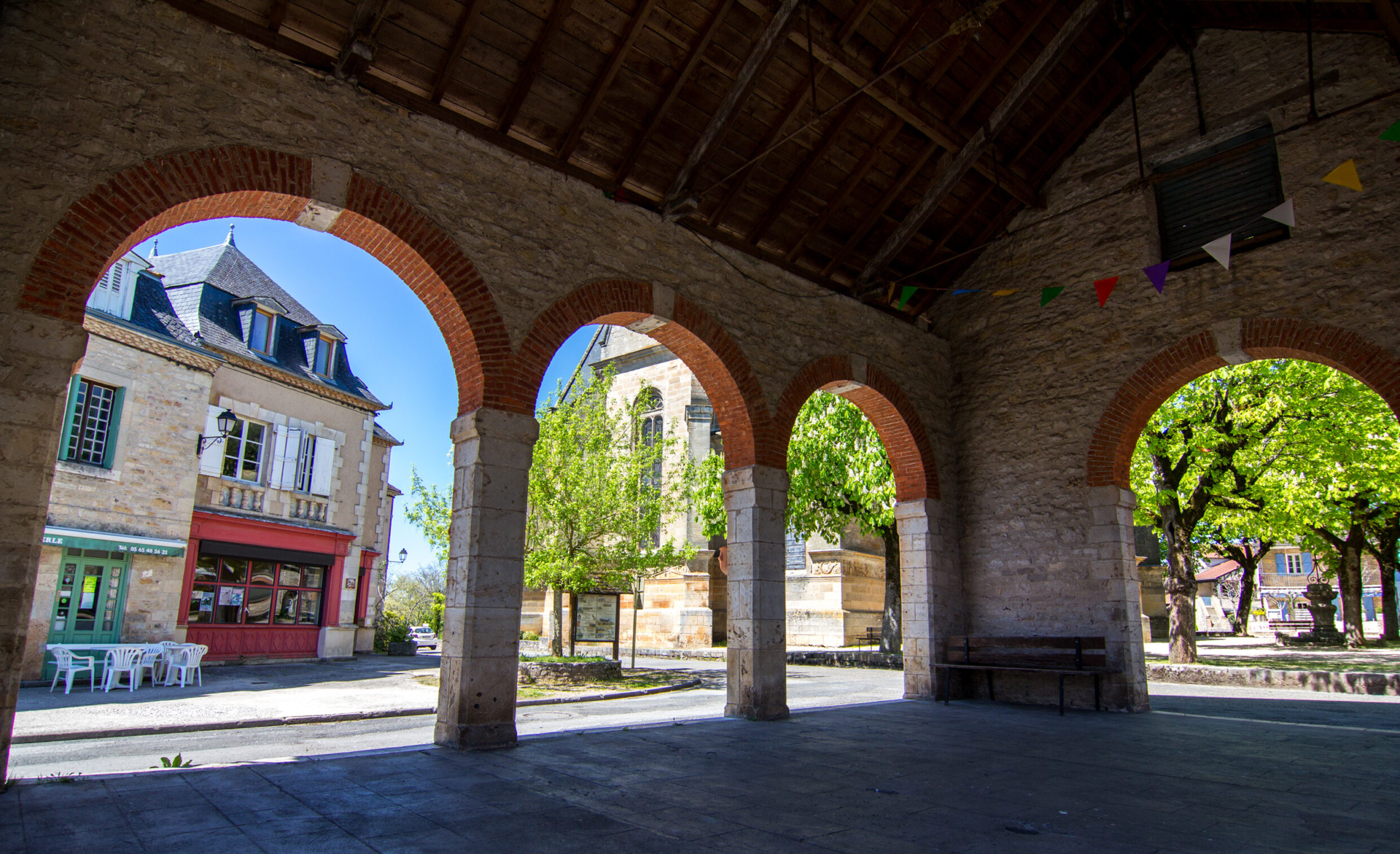 Halle d'Assier ©Lot Tourisme - C. Novello