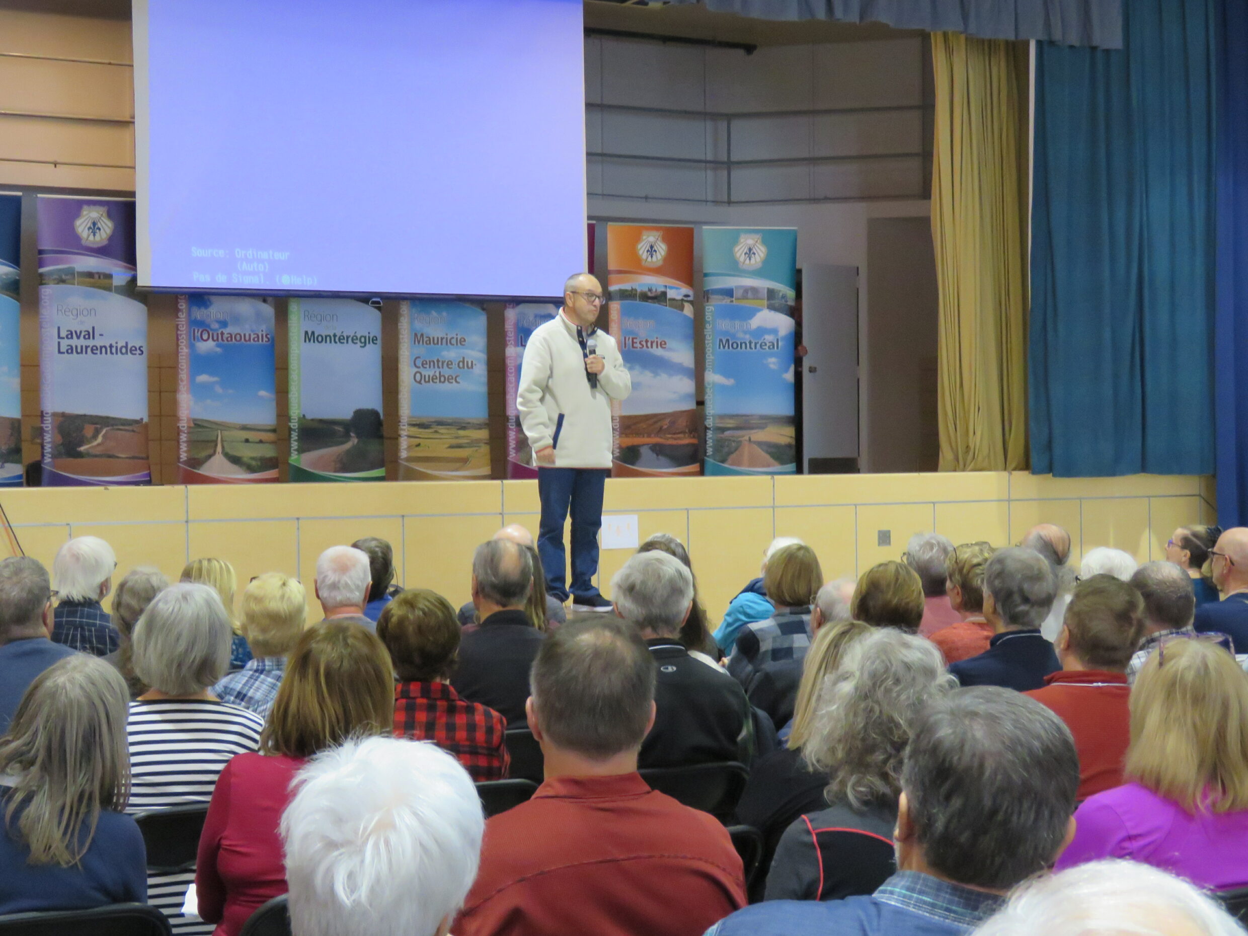 Meeting ©Du Québec à Compostelle