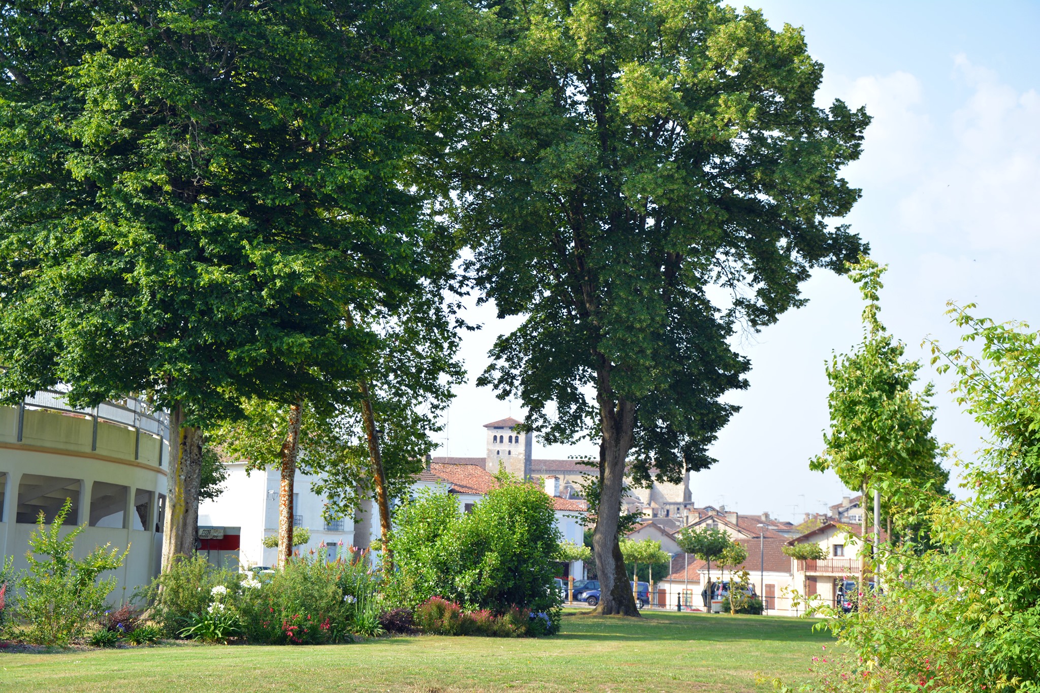 Vue depuis la butte de Morlanne ©Saint-Sever