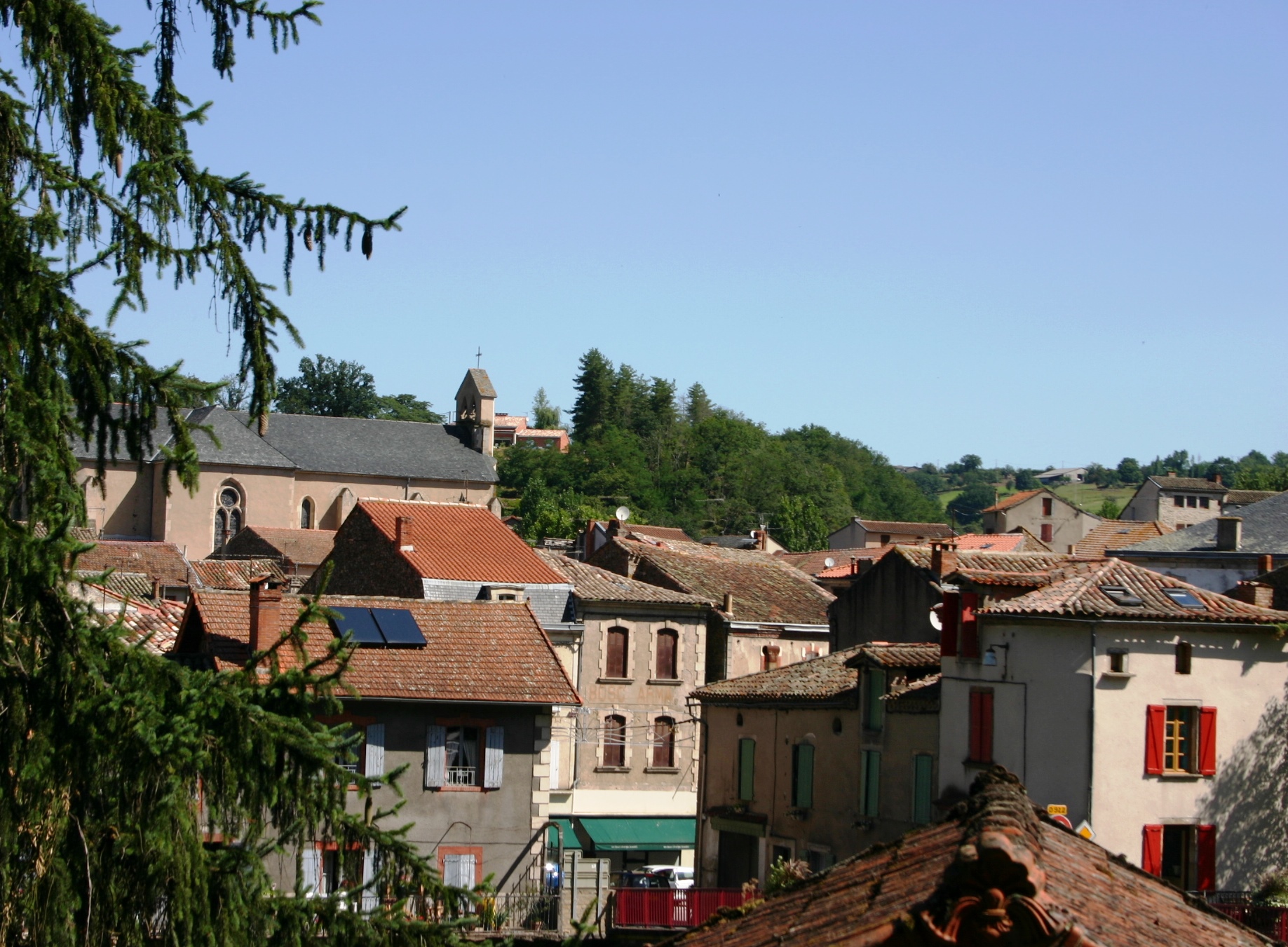 Vue sur Laguépie ©OT Laguépie