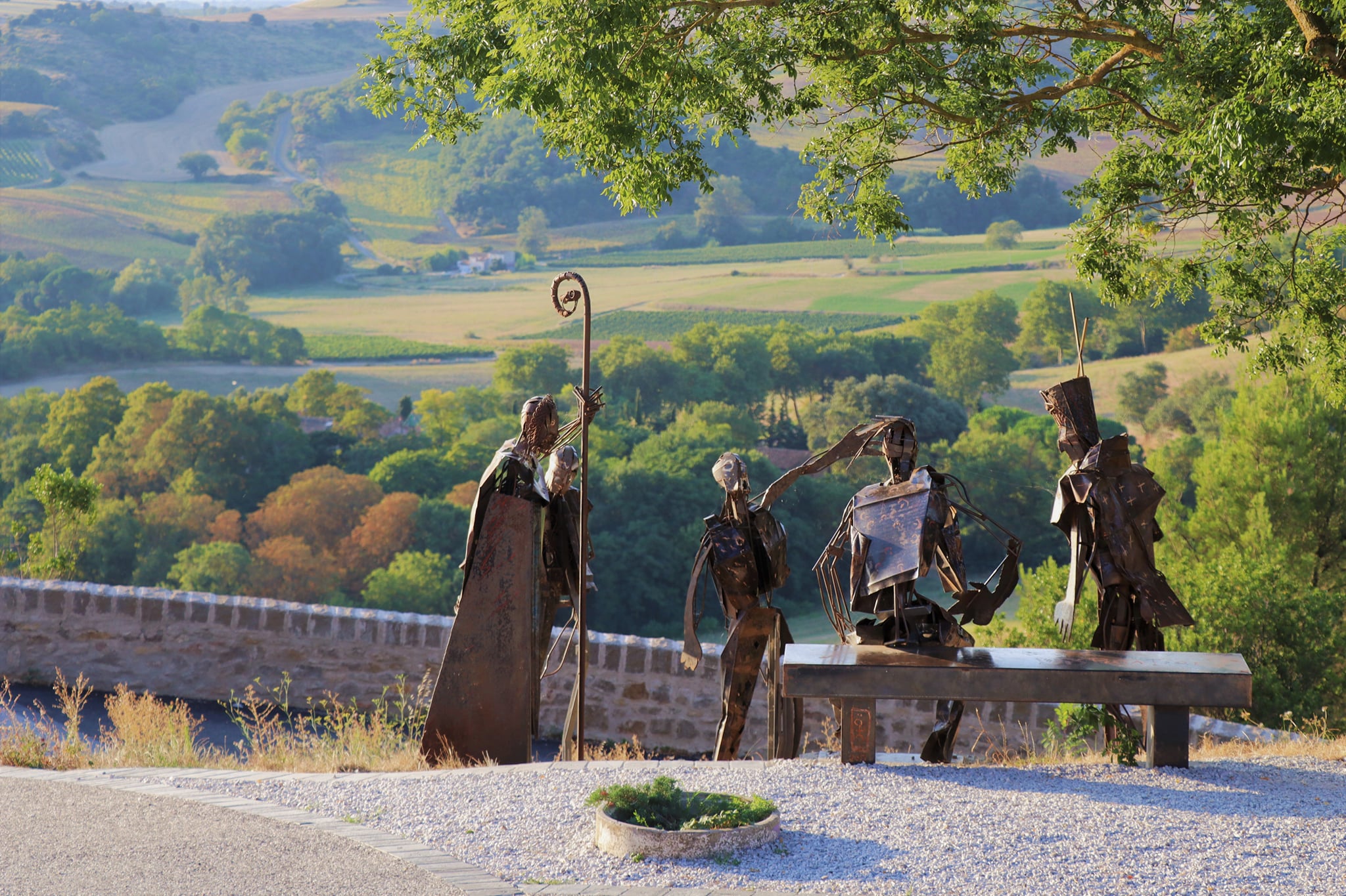 Parcours sculptural de Fanjeaux ©Mairie de Fanjeaux