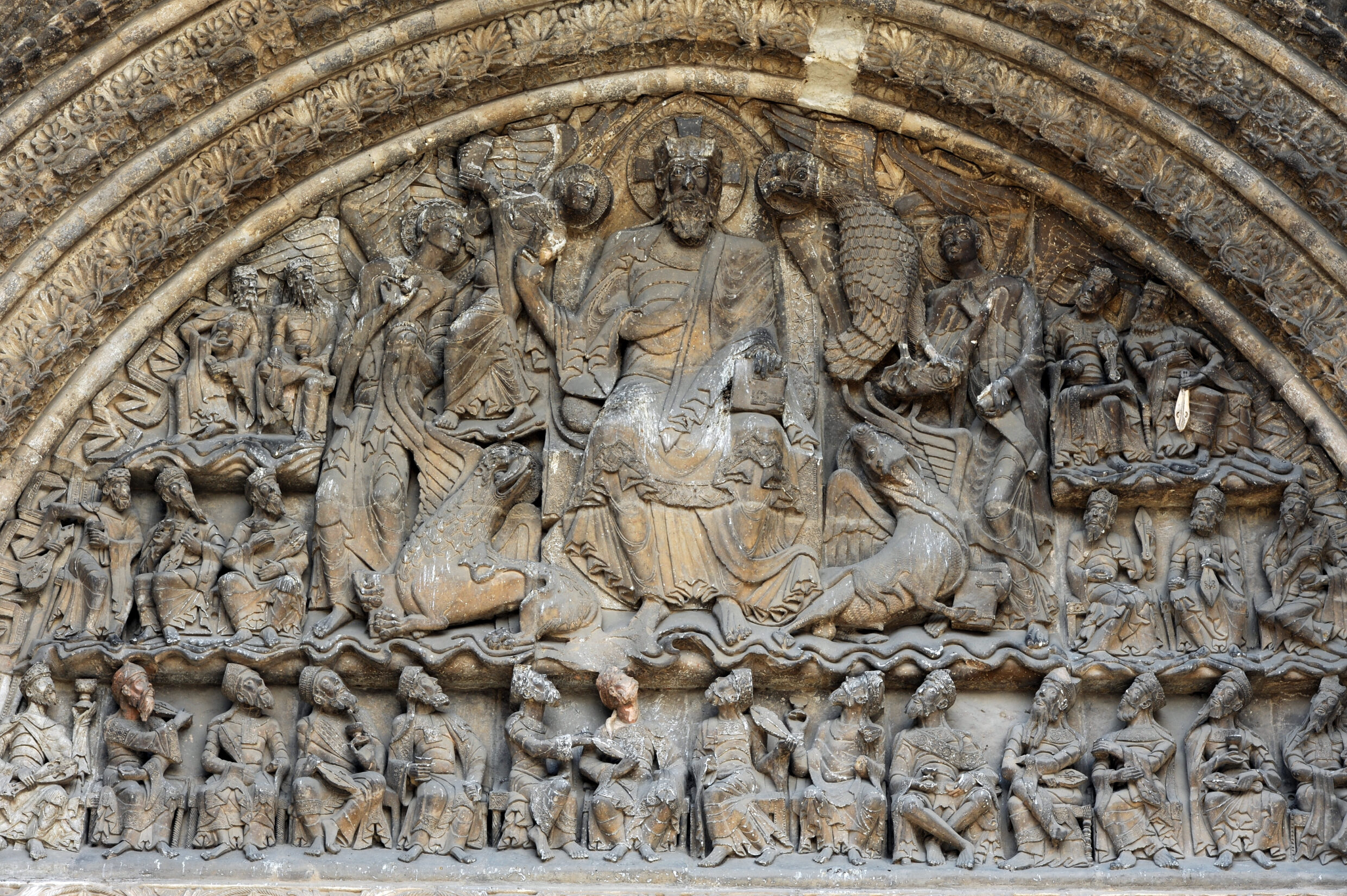 tympan abbatiale de Moissac@AFCC JJ Gelbart