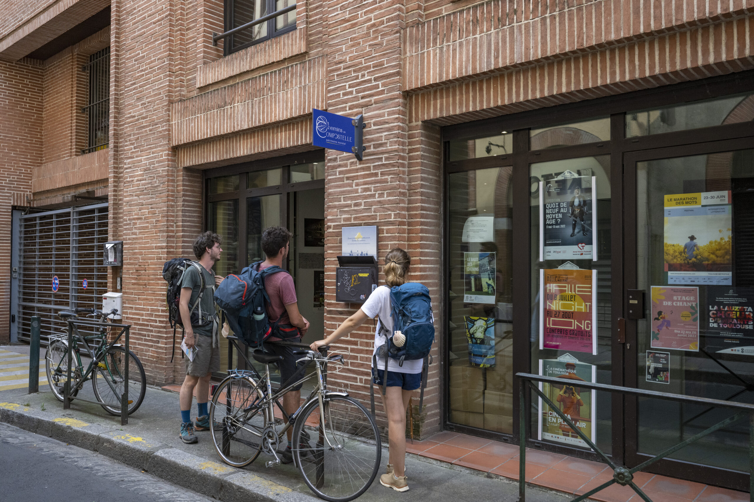 L'Agence française des chemins de Compostelle - Toulouse ©AFCC JJGelbart
