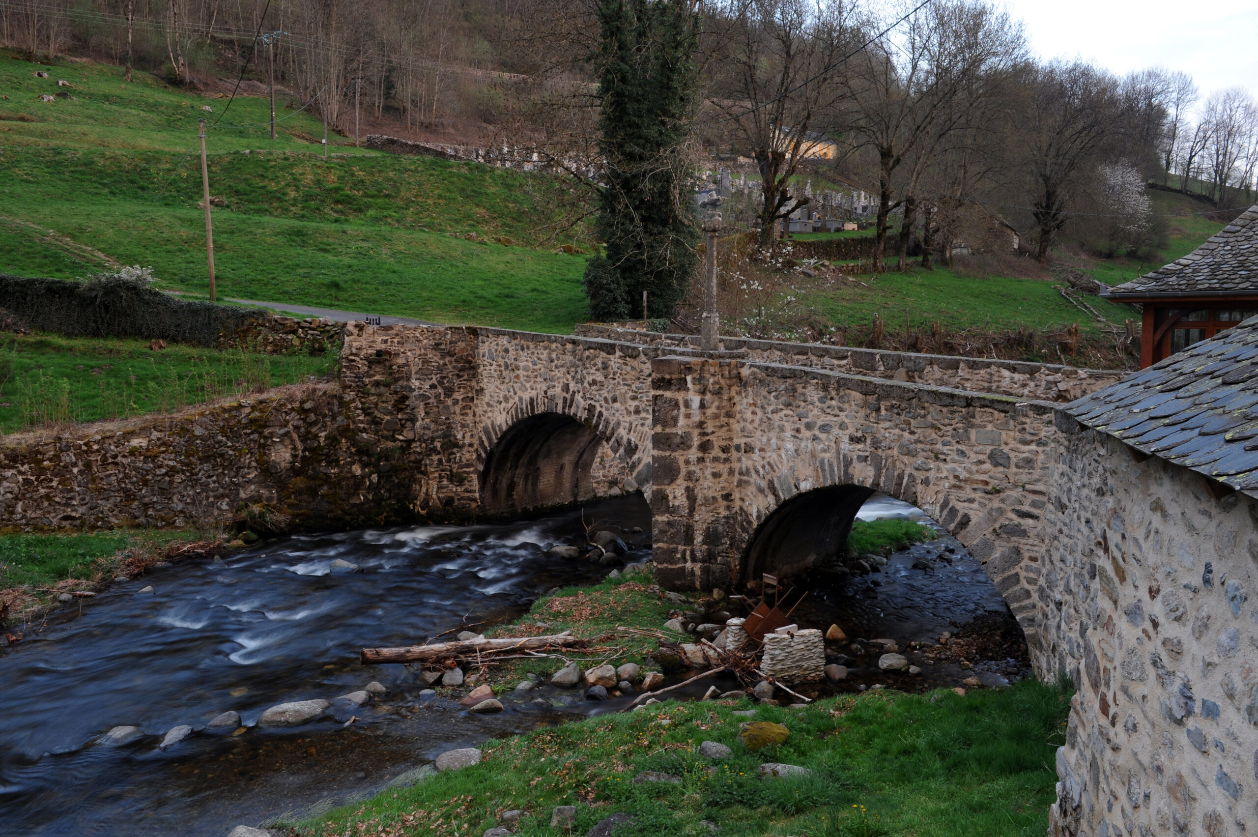 Pont dit "pèlerins sur la Boralde" ©AFCC JJGelbart