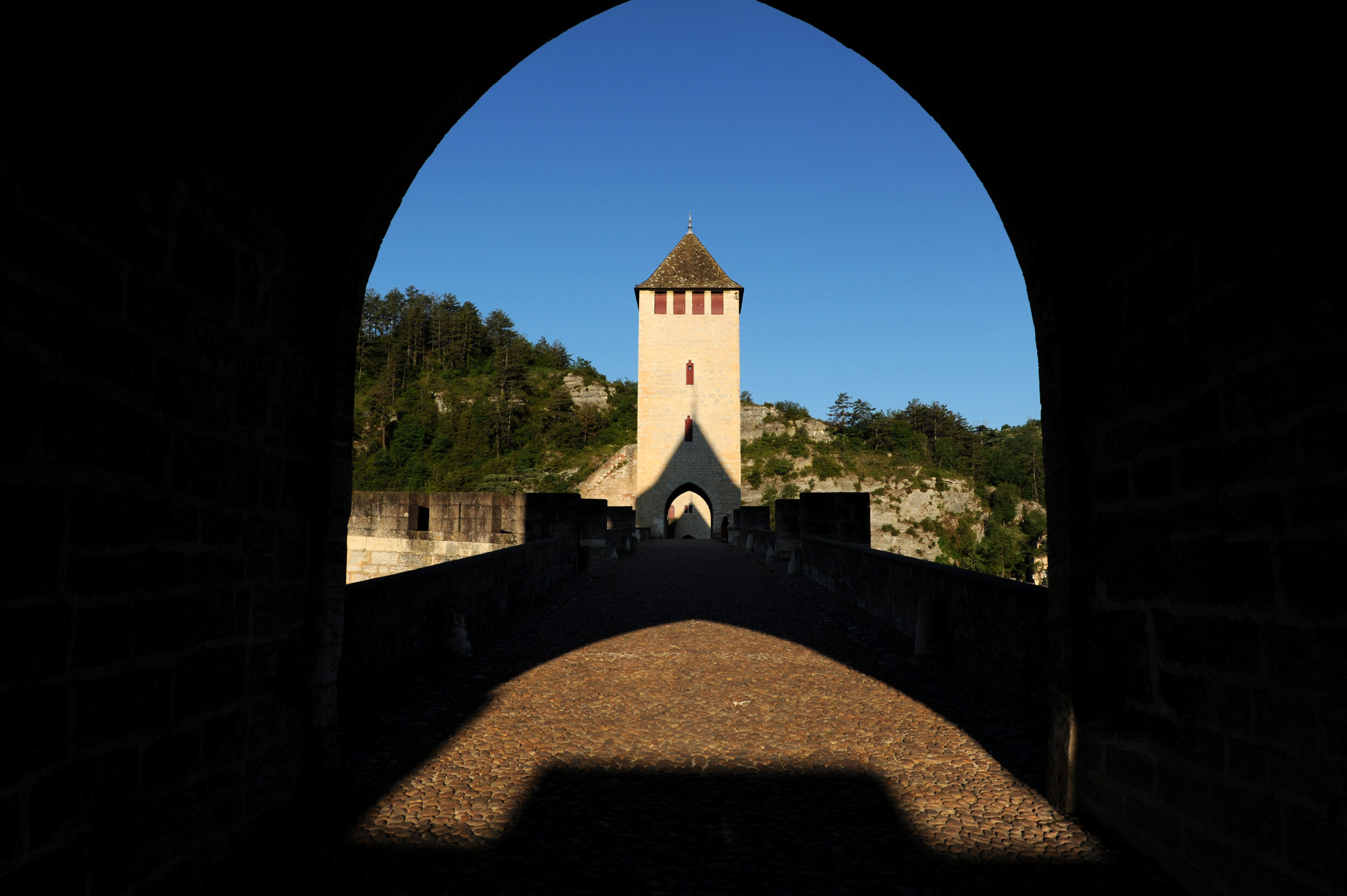 Sur le pont Valentré - Cahors ©AFCC JJGelbart