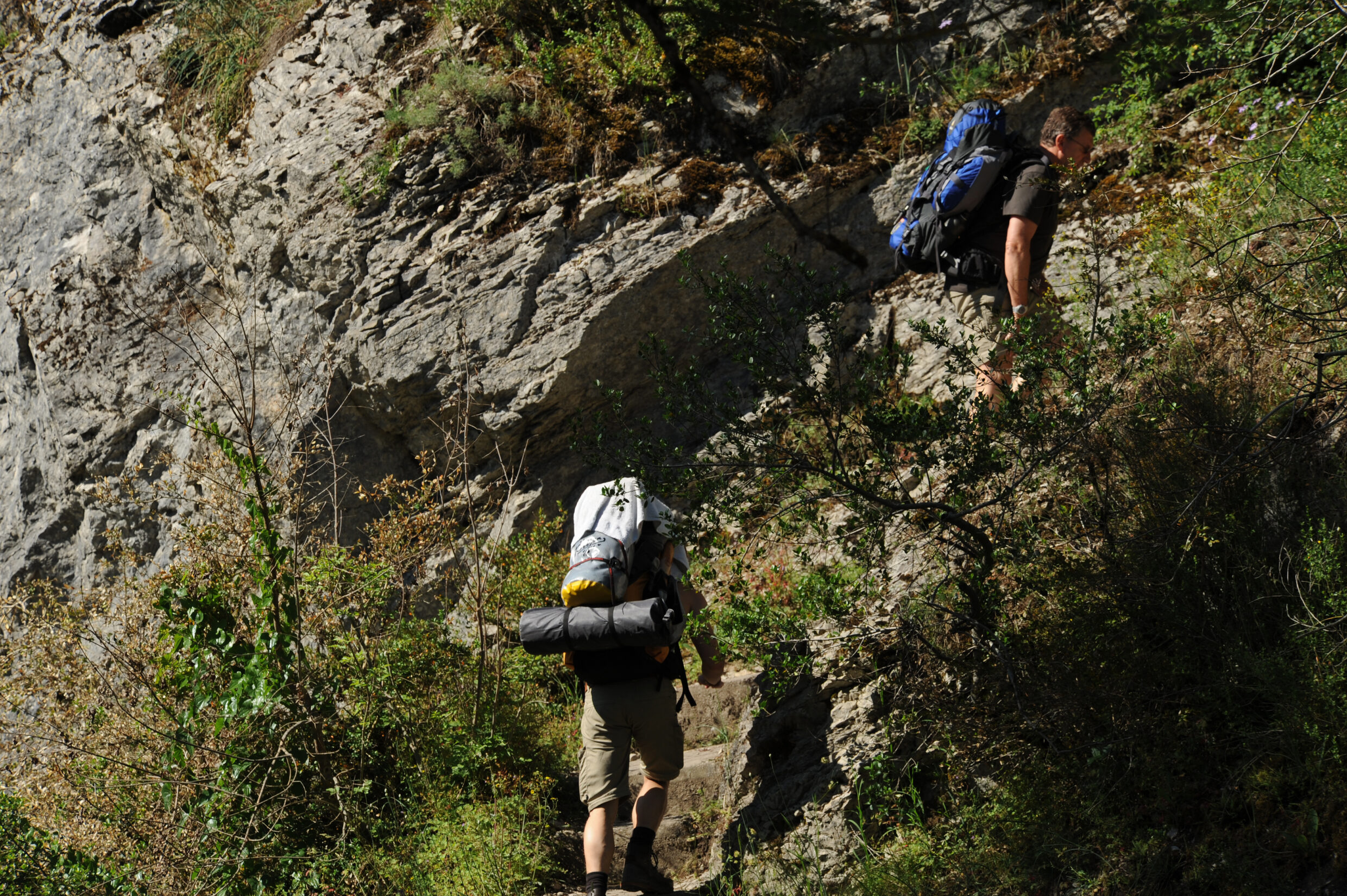 Marcheurs - Sentier Bach-Cahors ©AFCC JJGelbart