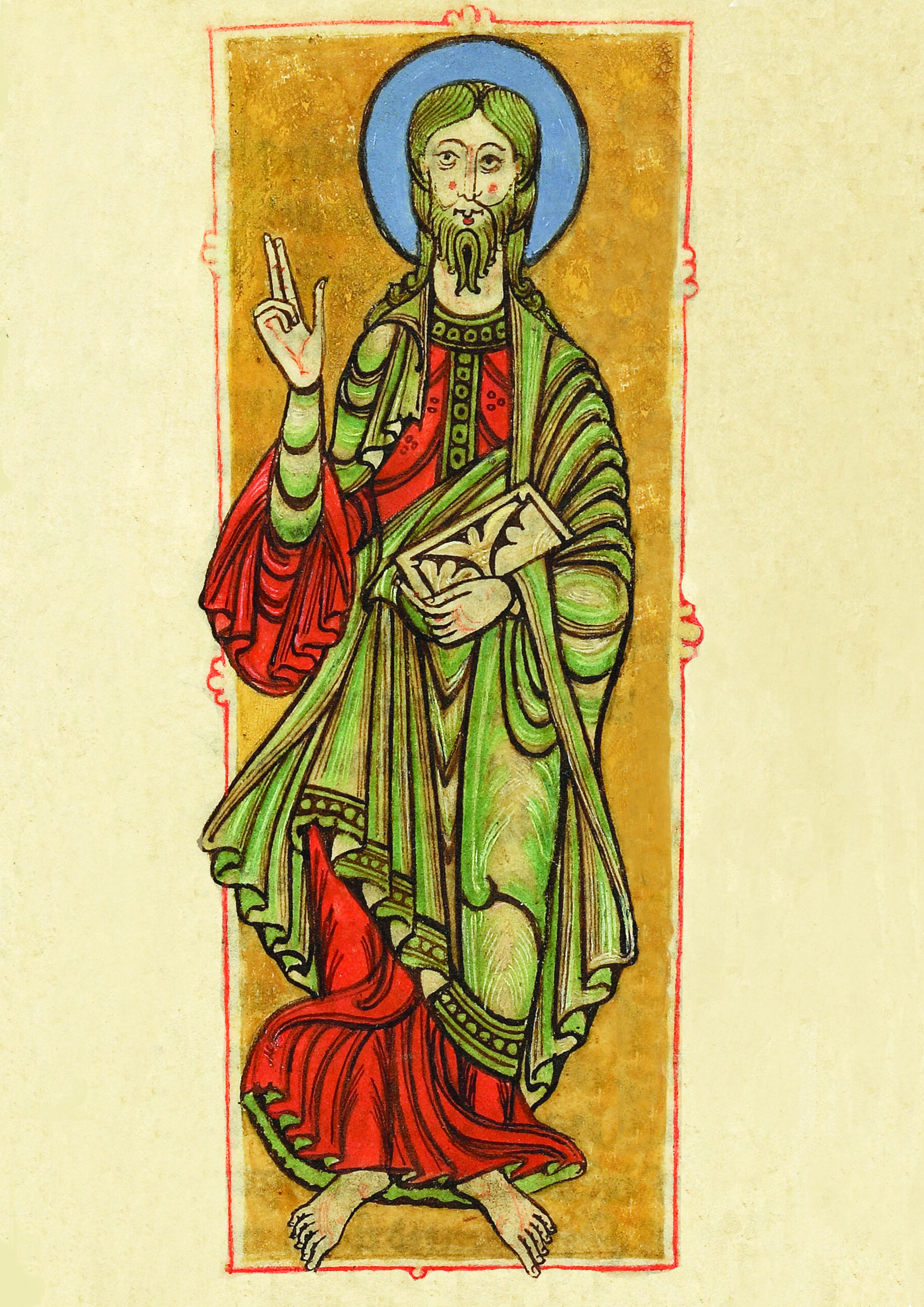 Enluminure du Codex Calixtinus