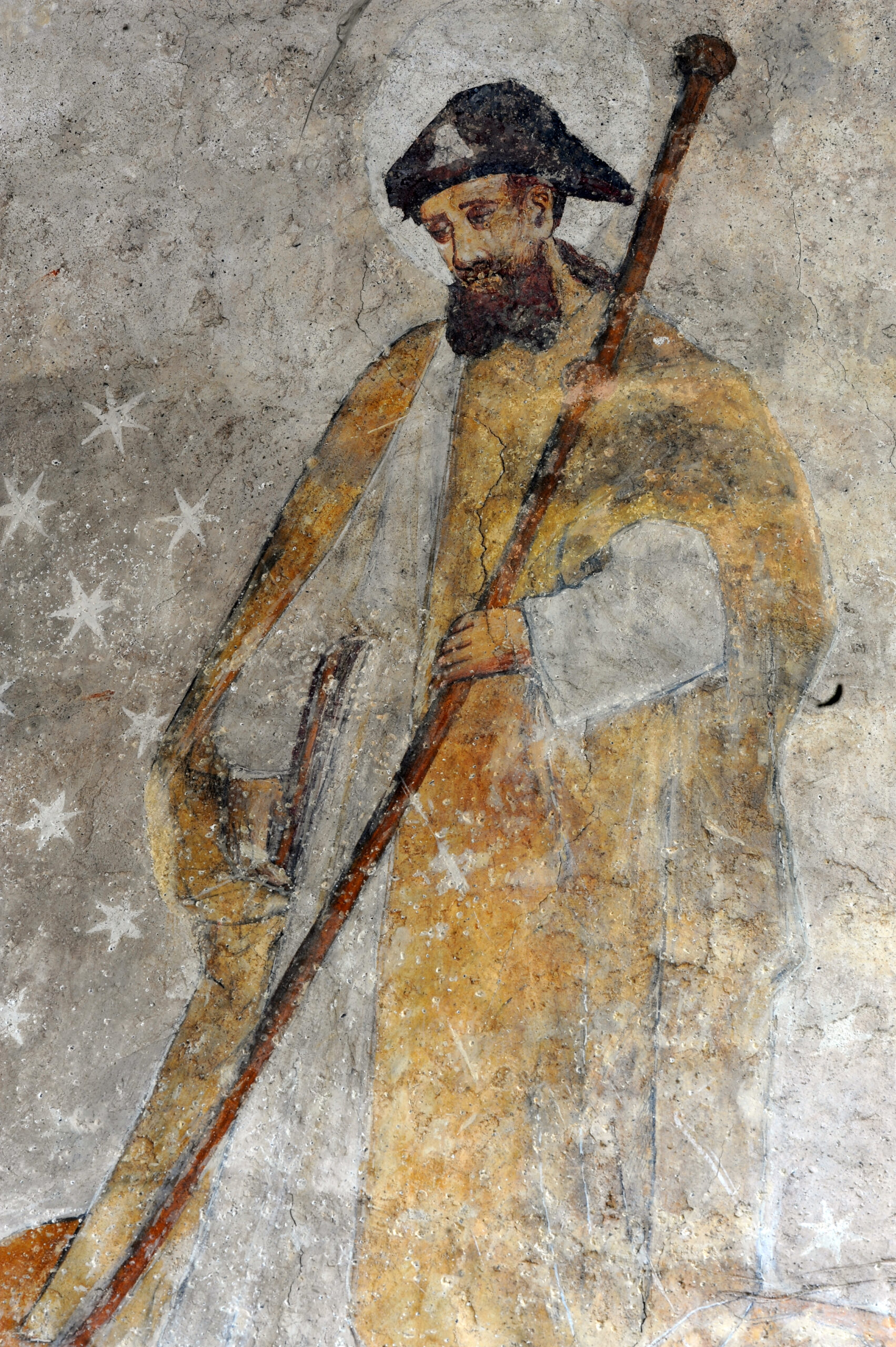 Sur le porche de l'église Notre-Dame de Tramesaygues à Audressein©jjgelbart_acir