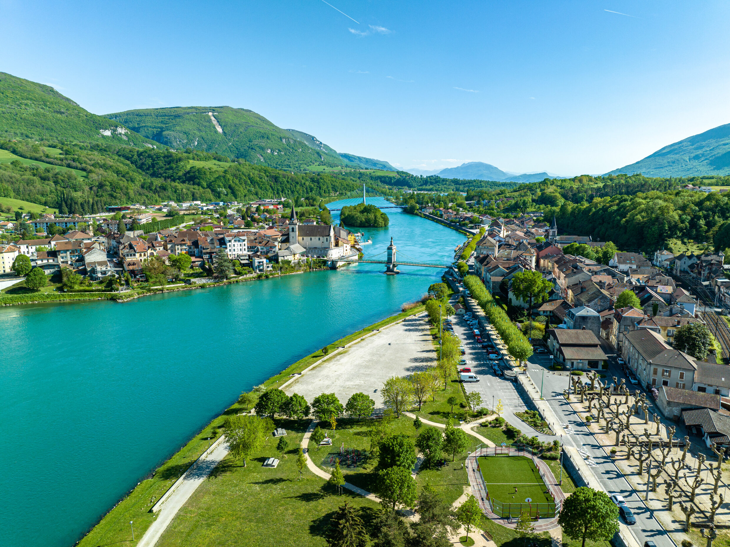 Le Rhône à Seyssel ©VR-T.Garcia
