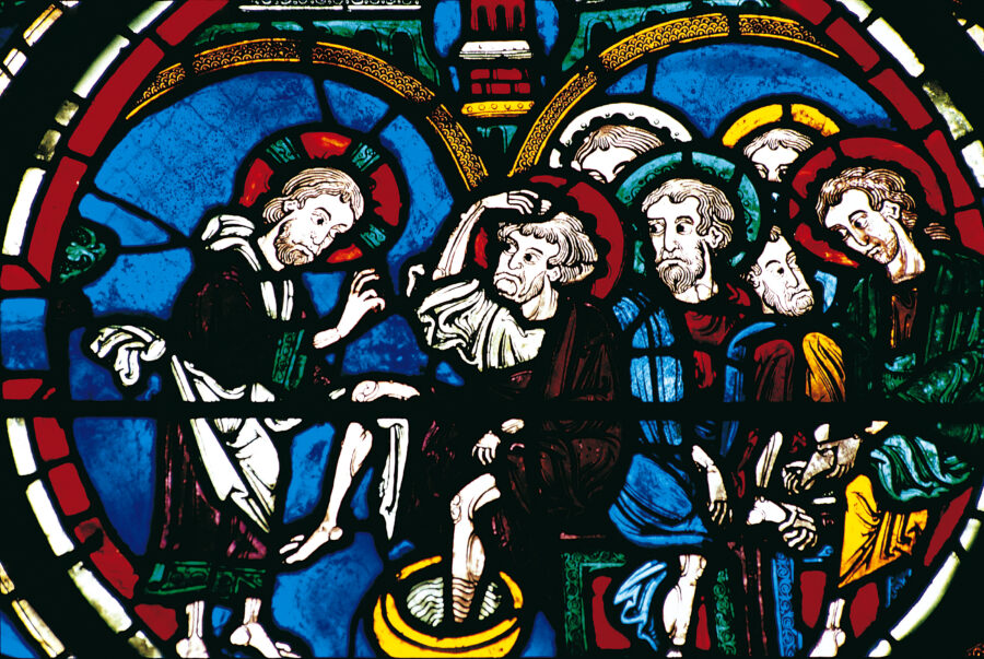 Vitrail de la cathédrale Saint-Etienne à Bourges ©JJGelbart