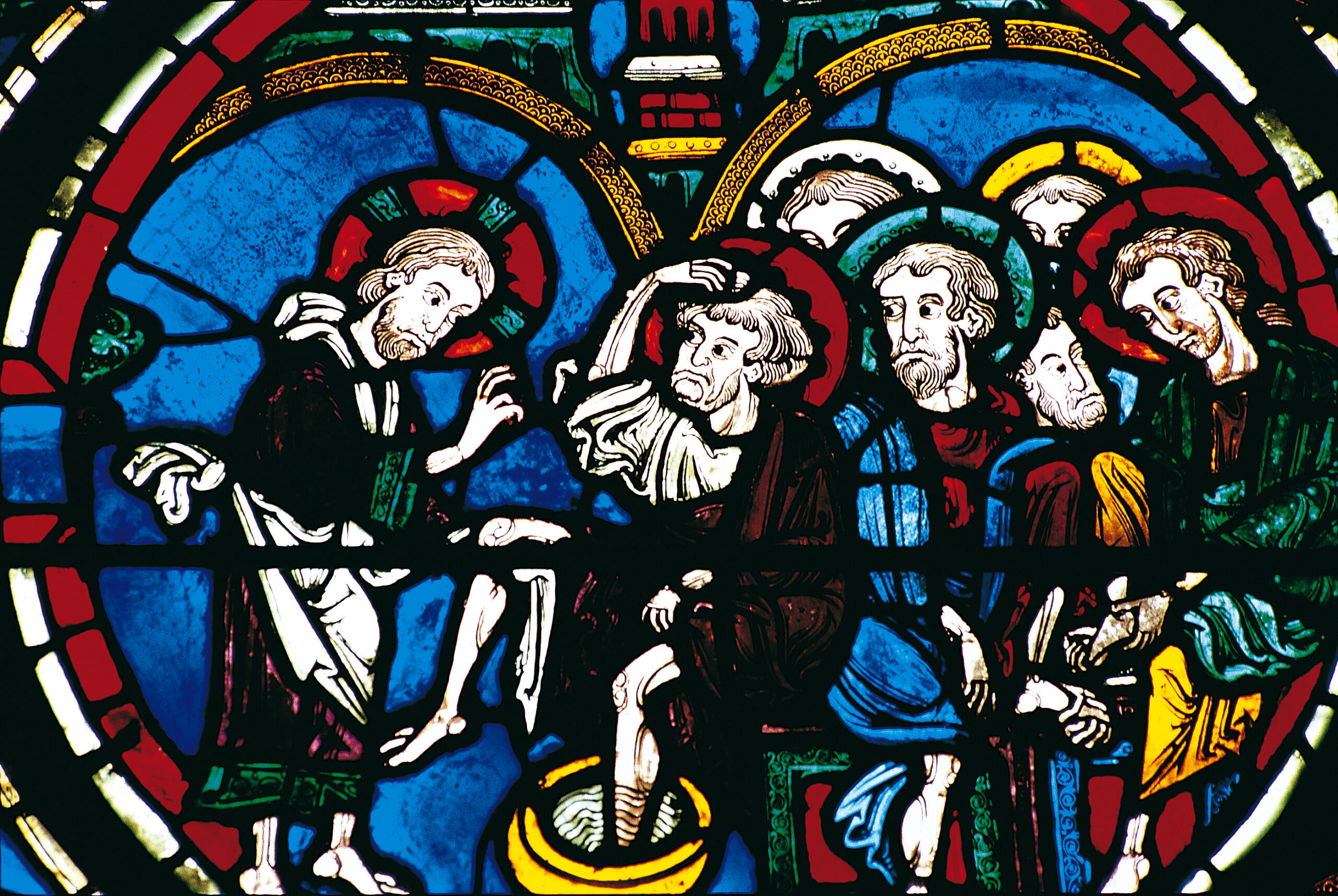 Vitrail de la cathédrale Saint-Etienne à Bourges ©JJGelbart