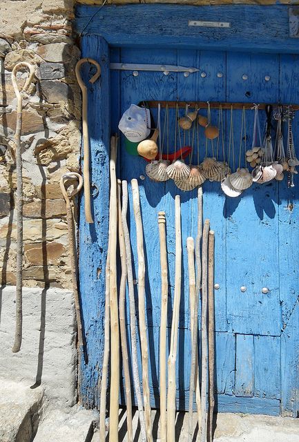 Coquilles et bâtons de marche©AFCC