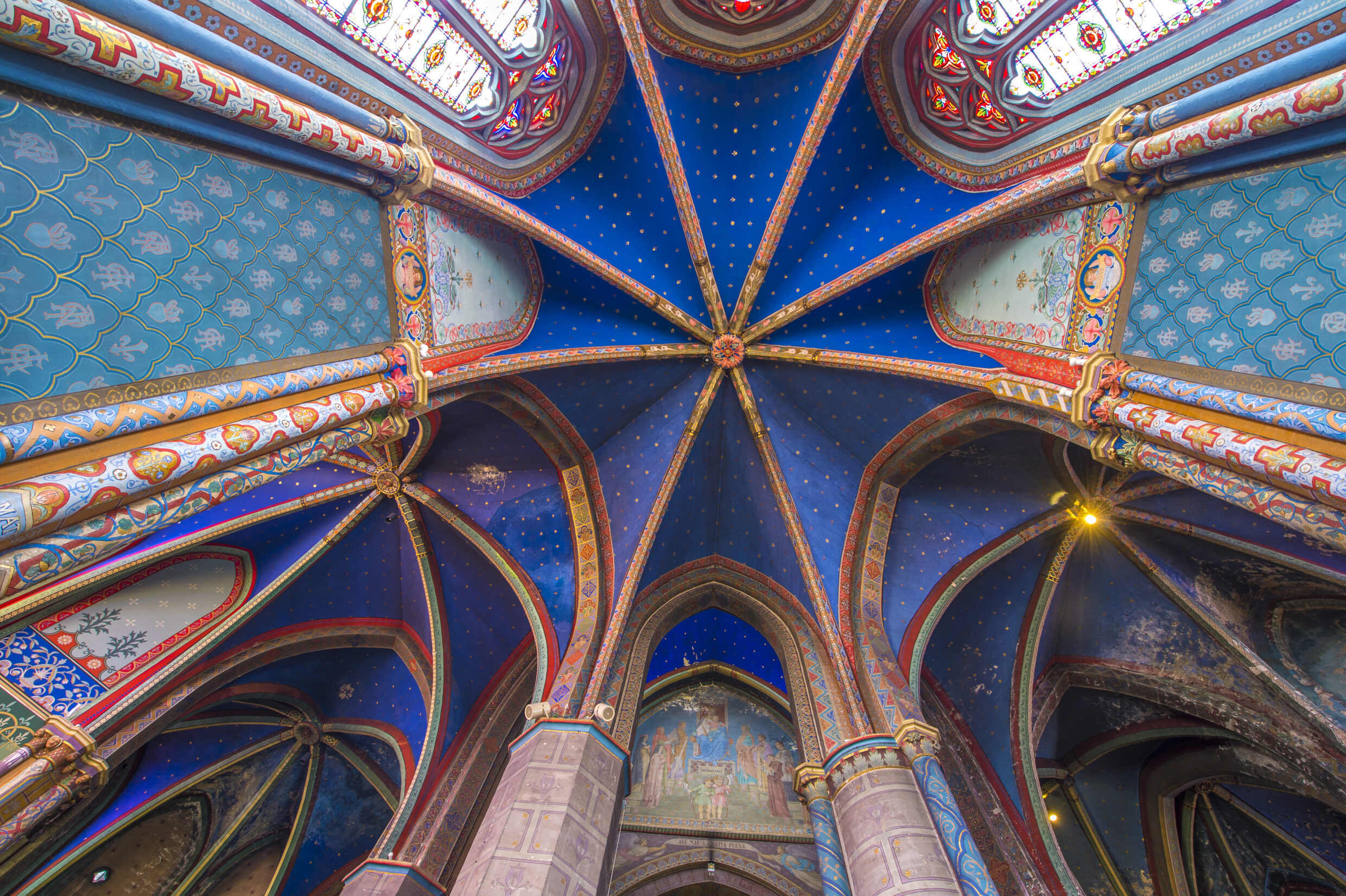 Voûte de la cathédrale Sainte-Marie, Oloron Sainte-Marie ©AFCC JJGelbart