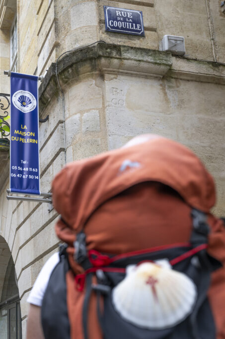 Bordeaux - Croisement rue de la coquille et maison du Pèlerin ©AFCC JJGelbart