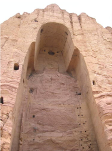 Bouddha détruit dans la vallée de Bamiyan©Unesco