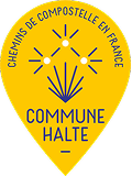 Commune halte - chemins de Compostelle en France